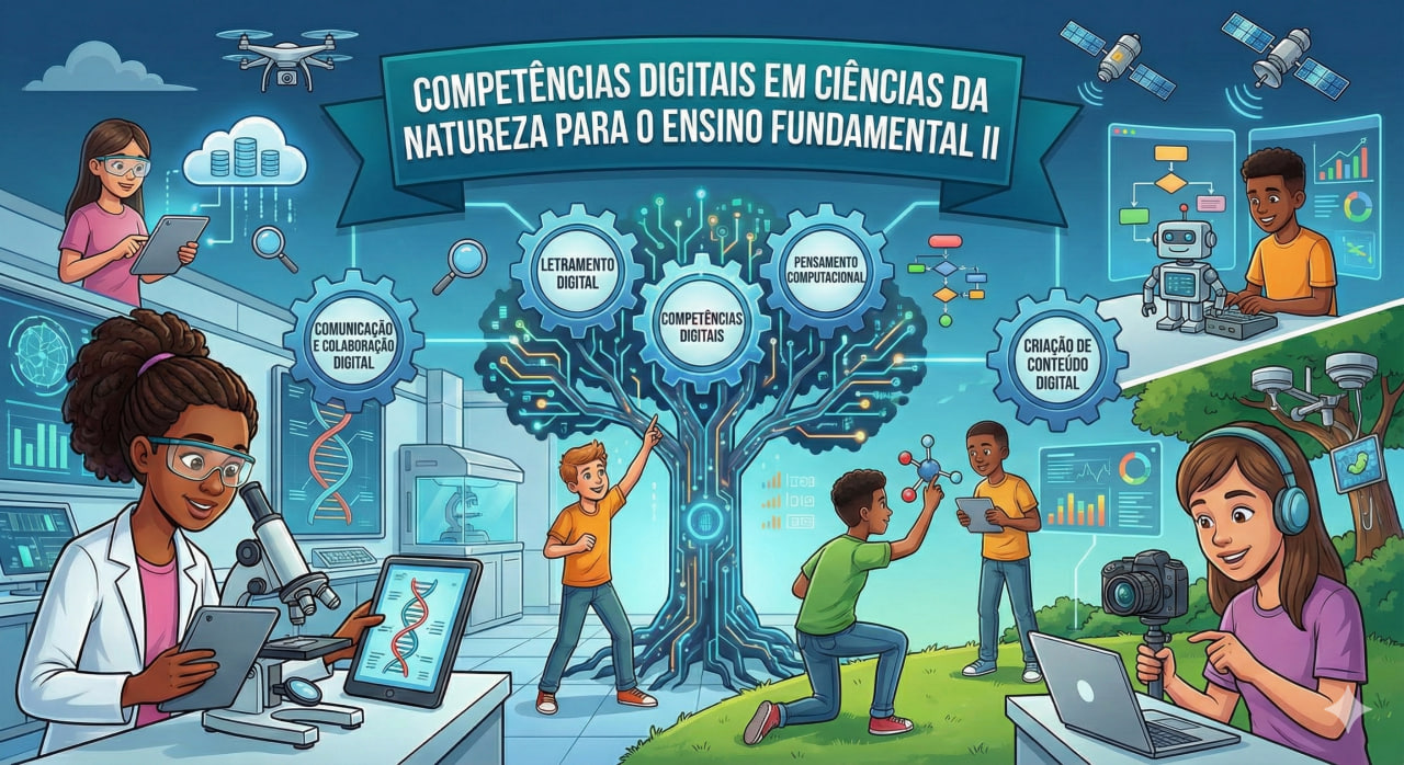 Competências Digitais em Ciências da Natureza para o Ensino Fundamental II