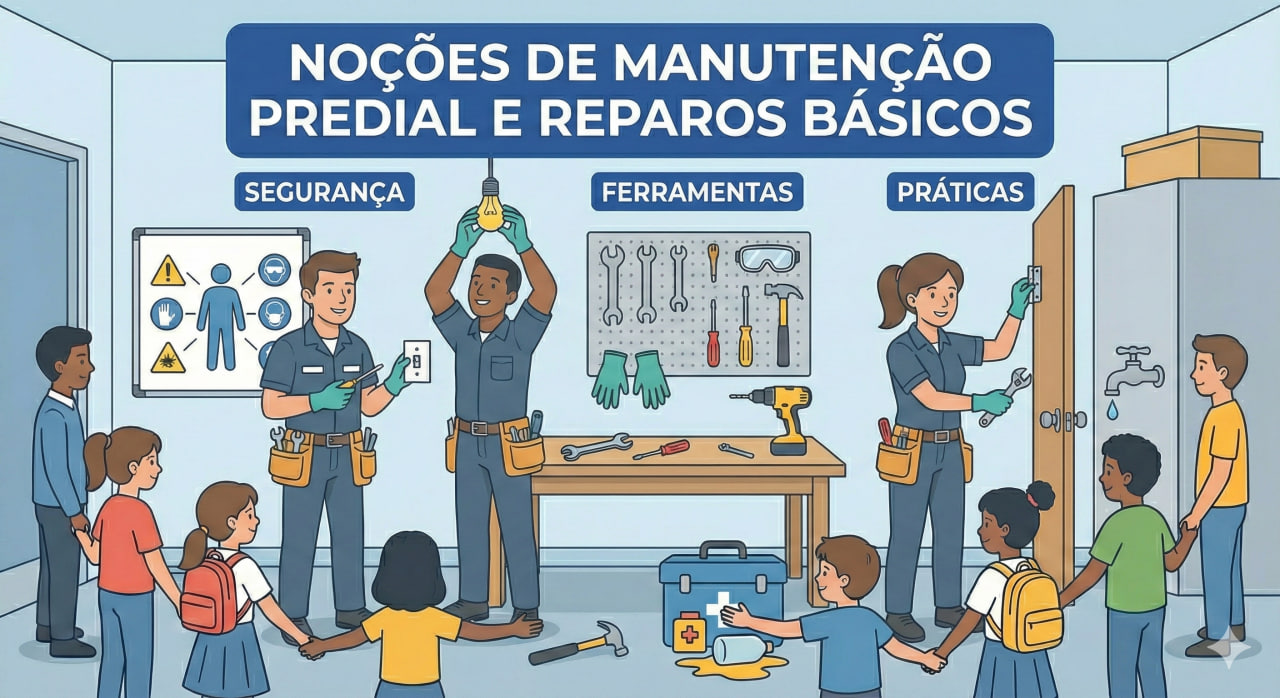 Noções de Manutenção Predial e Reparos Básicos